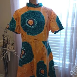 African Print Dress